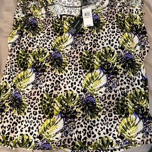 NWT cold shoulder dressy Blouse size 1XL